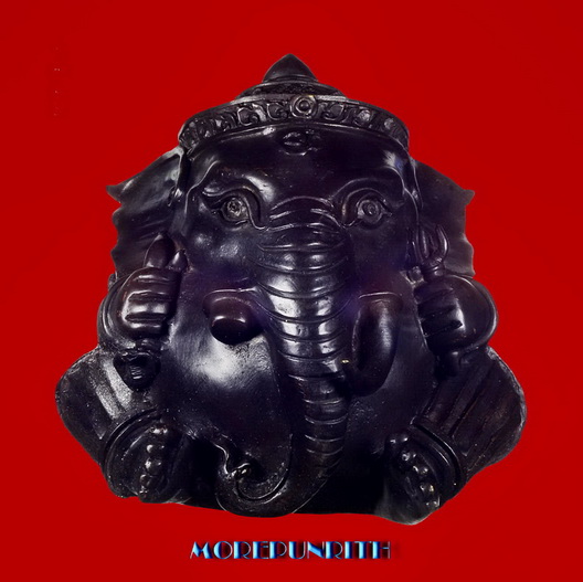 รูปหล่อลอยองค์พระพิฆเณศวร์ "รุ่นมงคลจักรวาล ขนาดบูชา ๗ นิ้ว" จ.นครปฐม พ.ศ.๒๕๕๗