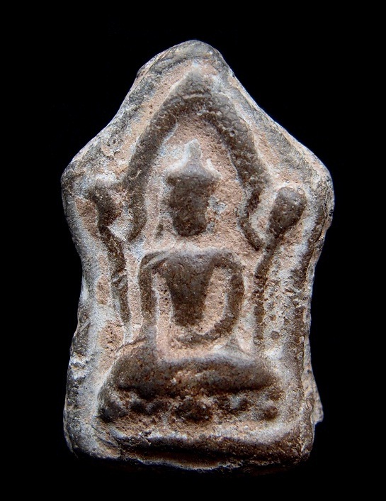 พระยอดขุนพลสุโขทัย พิมพ์เล็ก เนื้อเขียว สุดสวย