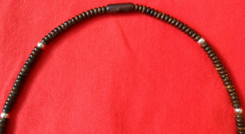 สร้อยกะลาตาเดียวแท้ๆ+เม็ดเงินแท้สวยๆ 