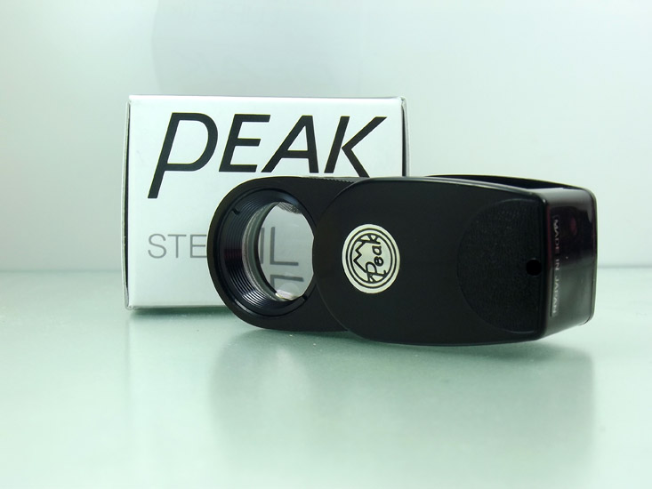 กล้องส่องพระยี่ห้อ PEAK (MAND IN JAPAN )เลนส์ 3 ชั้นเคลือบมัลติโค๊ตของแท้นำเข้าพร้อมจัดส่งEMS