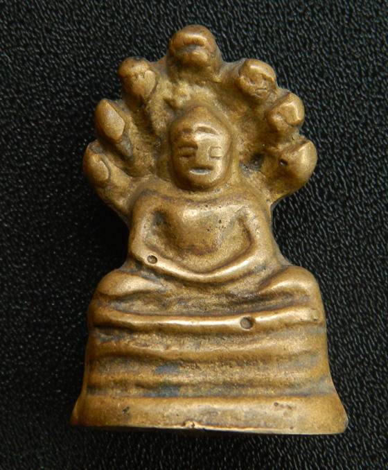 พระนาคปรก วัดบรมนิวาส หล่อโบราญ ปี 2495