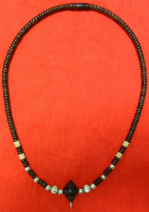 สร้อยกะลาตาเดียวแท้ๆหัวขุน+ตัวจบไม้พยุงสวยๆเท่ห์