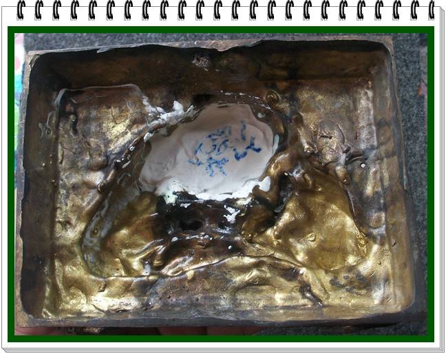 พระบูชารุ่นแรก หลวงปู่บุญ วัดแสงน้อย  หน้าตัก 5 นิ้ว