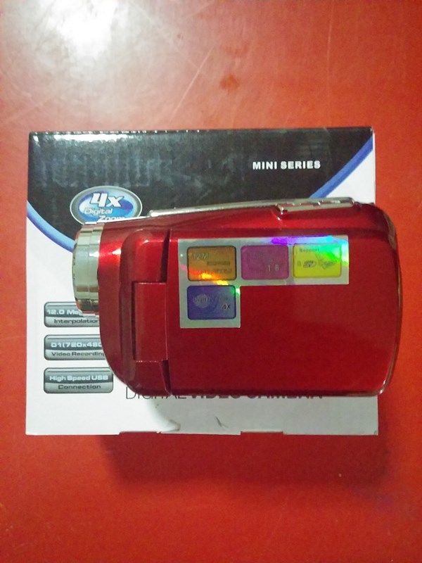 โล็ะสต็อกถูกๆ เคาะเดียว 750 บาท กล้องวิดีโอ Digital Video Camera - สีแดง (002)