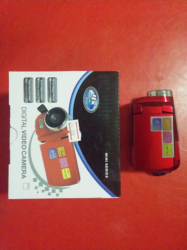โล็ะสต็อกถูกๆ เคาะเดียว 750 บาท กล้องวิดีโอ Digital Video Camera - สีแดง (002)