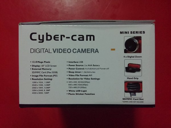โล็ะสต็อกถูกๆ เคาะเดียว 750 บาท กล้องวิดีโอ Digital Video Camera - สีแดง (002)