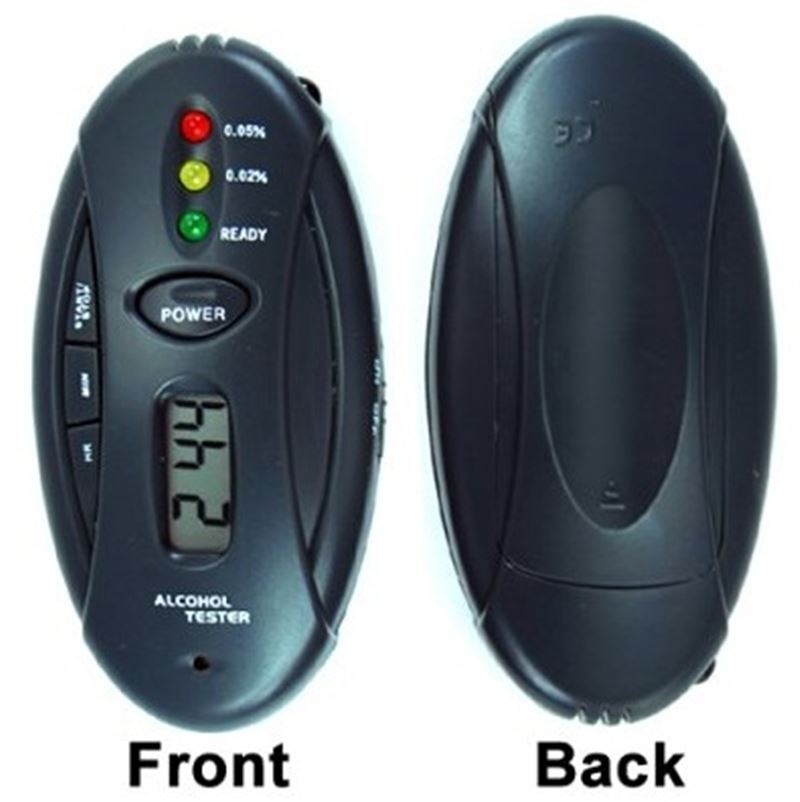 เคาะเดียว เครื่องเป่าแอลกอฮอล์ แบบพกพา พวงกุญแจ 002