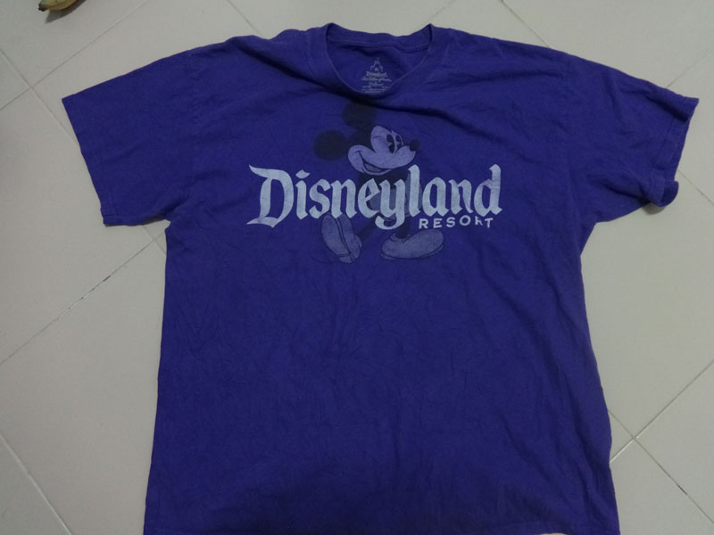 เสื้อลิขสิทธิ์ของ DISNEY รูปกาตูน MICKEY MOUSE ขนาด XL
