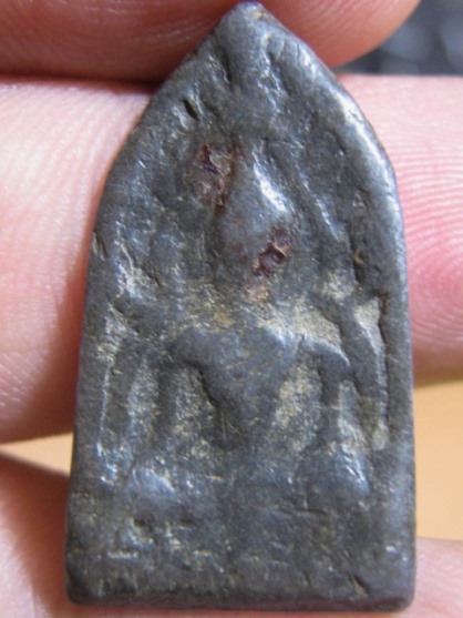 พระซุ้มชินราช เนื้อตะกั่ว หลวงพ่อขัน วัดนกกระจาบ จ.อยุธยา มาพร้อมบัตรรับรอง  