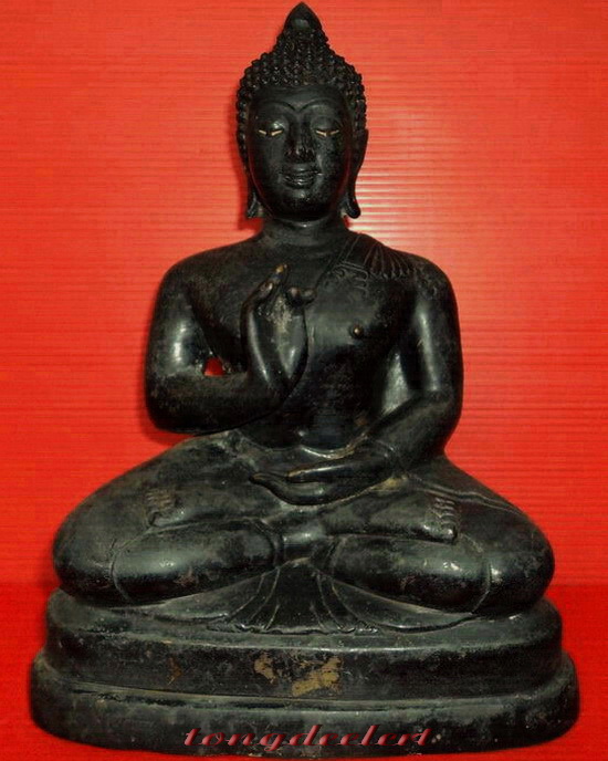 พระพุทธทักษิณมิ่งมงคล วัดเขากง จ.นราธิวาส ตามุก หล่อดินไทย สวยมากค่ะ