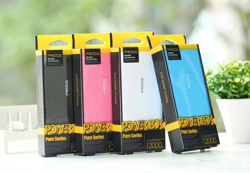 REMAX PRODA Moda pure series 12000mah POWER BANK HI-QUALITY
