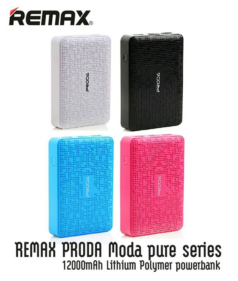 REMAX PRODA Moda pure series 12000mah POWER BANK HI-QUALITY