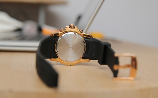 นาฬิกาหรู Seiko ของแท้ Chronograph สุดหรู ตัวเรือน pink gold หน้าปัดสวยมาก บรรจุในกล่องหรู