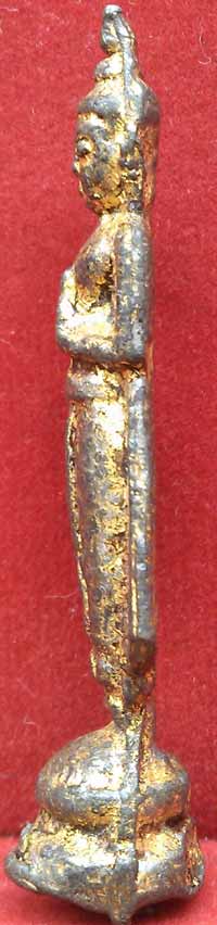 *พระกรุวัดเลียบ กทม. พิมพ์ยืน เนื้อชิน*