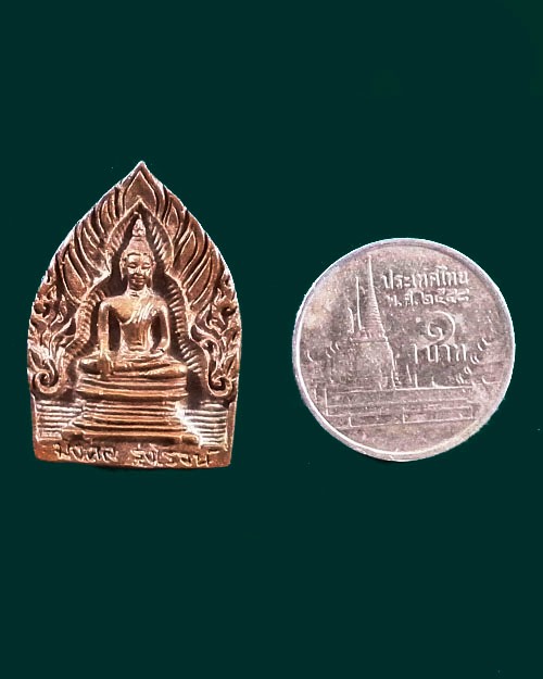 เหรียญเจ้าสัวหลวงตาพวง สุขินทริโย ปี.๒๕๓๘ เนื้อทองแดง