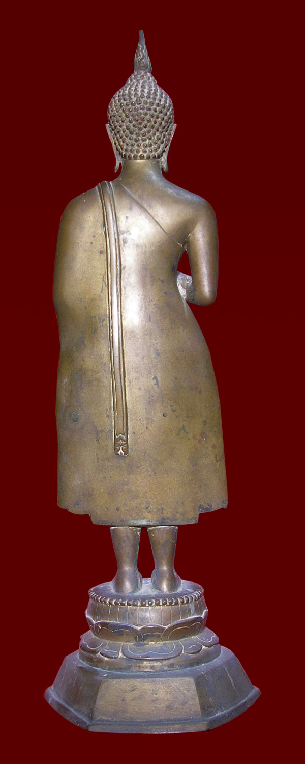 พระบูชายืน ปางรำพึง (วันศุกร์) รัชกาล