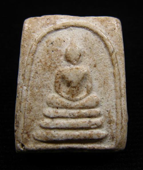 พระสมเด็จพิมพ์เล็ก เนื้อสวยไม่ทราบที่ครับ