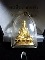 พระปัจเจกพุทธเจ้า วัดเขาวง(ถ้ำนารายณ์) รุ่น ปาฏิหาริย์ เนื้อเนื้อชุบทองคำแท้ เคาะเดียวแดง