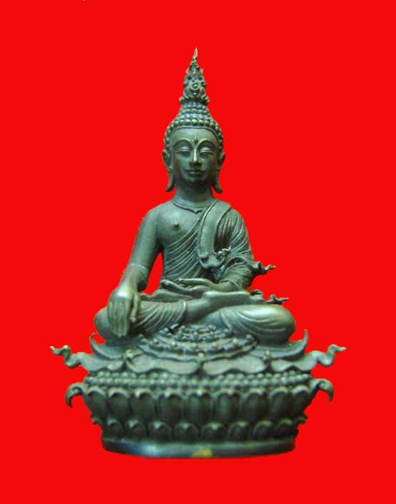 พระกริ่งพุทธประทานยศบารมี อ.เฉลิมชัย เนื้อนวโลหะ หมายเลข 15485