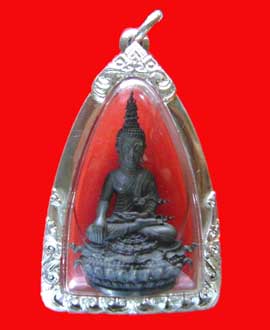 พระกริ่งพุทธประทานยศบารมี อ.เฉลิมชัย เนื้อนวโลหะ หมายเลข 15485
