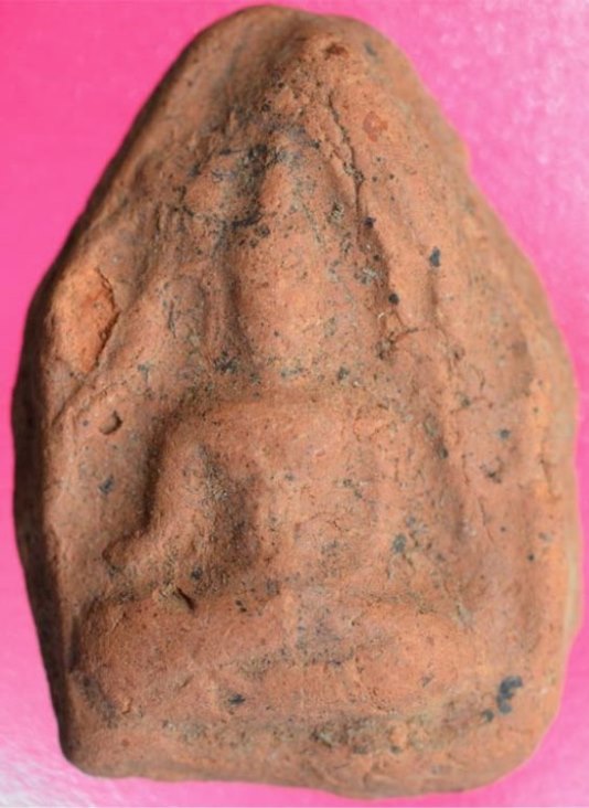 พระพิมพ์พลายเดี่่ยว กรุวัดคู้ยาง เนื้อดิน จ.กำแพงเพชร  