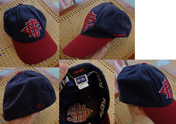 หมวกสวยๆมาคู่กัน2ใบครับ NIKE สีขาว และ LECAF สีน้ำเงิน