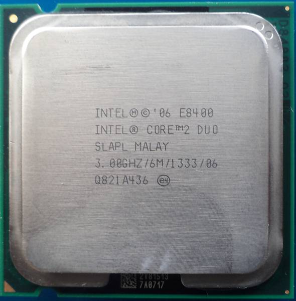 ซีพียู Core2Dou E8400  3.0GHz/6M/1333