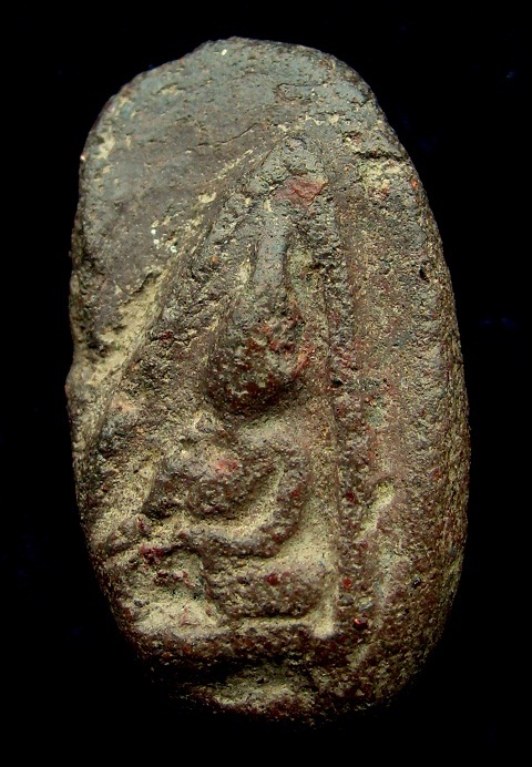 พระรกุจุฬามณี ซุ้มเปลวเพลิง หลังนาง เดิมๆจากกรุ