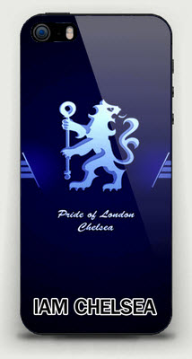 Chelsea iphone5s hard case คุณภาพดีตัวเคสสีดำ