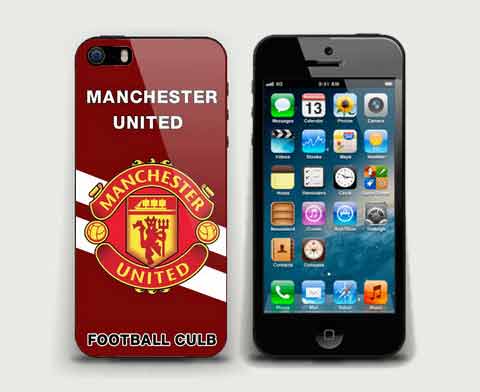 Manchester United iPhone5 case  ตัวเคสสีดำ