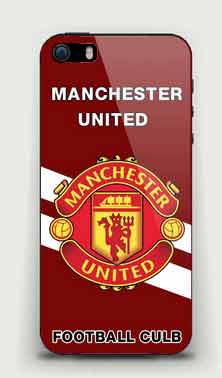 Manchester United iPhone5 case  ตัวเคสสีดำ