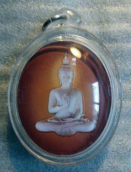 การ์ดล็อคเก็ต พระพุทธประทานความสุข ปางประทานพร # 4