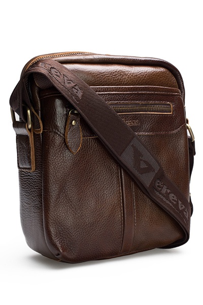 กระเป๋าสะพายหนังแท้รุ่นห่วงกลาง