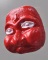 หน้ากากพรานบุญรุ่นแรก พ่อท่านพรหม วัดพลานุภาพ สีแดง 