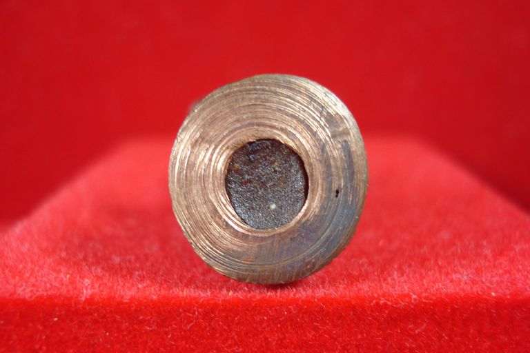 หนุมานมหาปราบไพรี หลวงปู่บัว ถามโก เนื้อสัมฤทธิ์ ก้นอุดผงผสมสีผึ้งหลวงปู่บัว