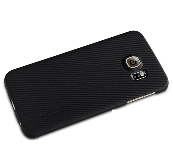 Nillkinแท้ เคสฝาหลังซัมซุงS6 Edge รุ่น Super Frosted Shield สีดำ
