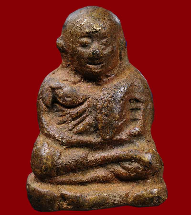 หลวงพ่อเงิน วัดบางคลาน พิมพ์ขี้ตา 3 ชาย ออกกรุวัดใหม่คำวัน อำเภอเมือง จังหวัดพิจิตร 