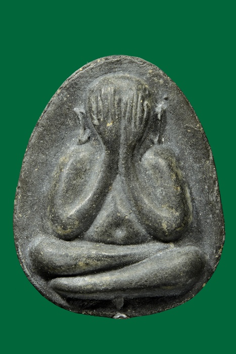 พระปิดตา จัมโบ้1 เนื้อผงใบลาน