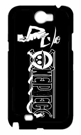 เคสโน้ต2 one piece  ตัวเคสสีดำ