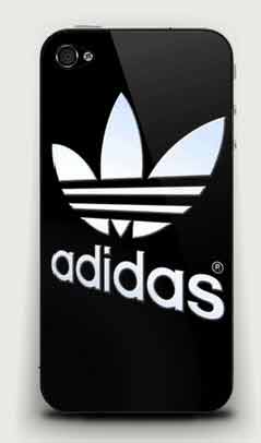  adidas iPhone4/4s case pvc เคสแข็ง