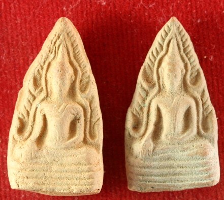 ***แพ็คคู่สุดคุ้ม***พระพุทธชินราช วัดชะวึก พิมพ์ใหญ่ เนื้อดินเผา ปี 2516 (หลวงปู่ทิมปลุกเสก)