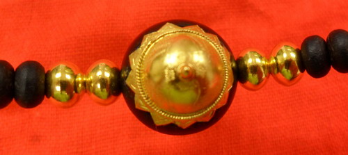 สร้อยกะลาตาเดียวแท้ๆ+ทองแท้ๆ สวยๆ เครื่องรางของขลังจากธรรมชาติ