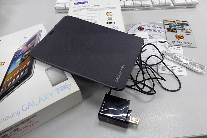 SAMSUNG Galaxy Tab 7.7 สภาพสวยเทพ ยกกล่องเลย ,รุ่นนี้โทรได้,พิเศษแถม FLIP CASE