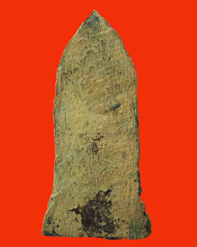 พระโคนสมอ  พิมพ์ถวายเนตร เนื้อดิน ปิดทองเก่า อยุธยา