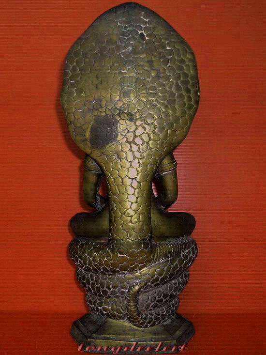 พระบูชาปางนาคปรก หลวงพ่อนาค วัดดอนลาน จ.อยุธยา สวยมากค่ะ