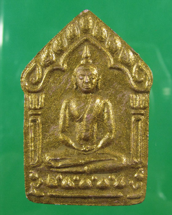 ขุนแผนพรายกุมารพิมพ์ใหญ่ทาทอง เนื้อชมพู ตะกรุดทองแดงคู่ปี 2546 หลวงพ่อสาคร วัดหนองกรับ