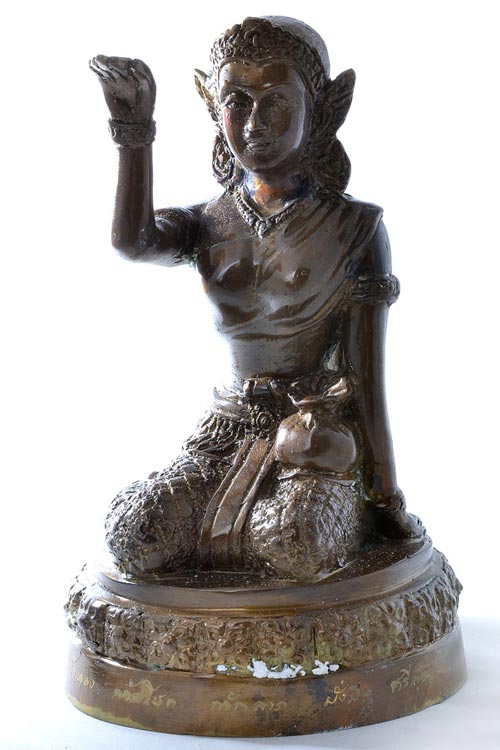 +นางกวักรุ่นแรก!!! พ่อท่านเอื้อม วัดบางเนียน {หนึ่งในของดีสำหรับร้านค้าควรมีไว้บูชา}+