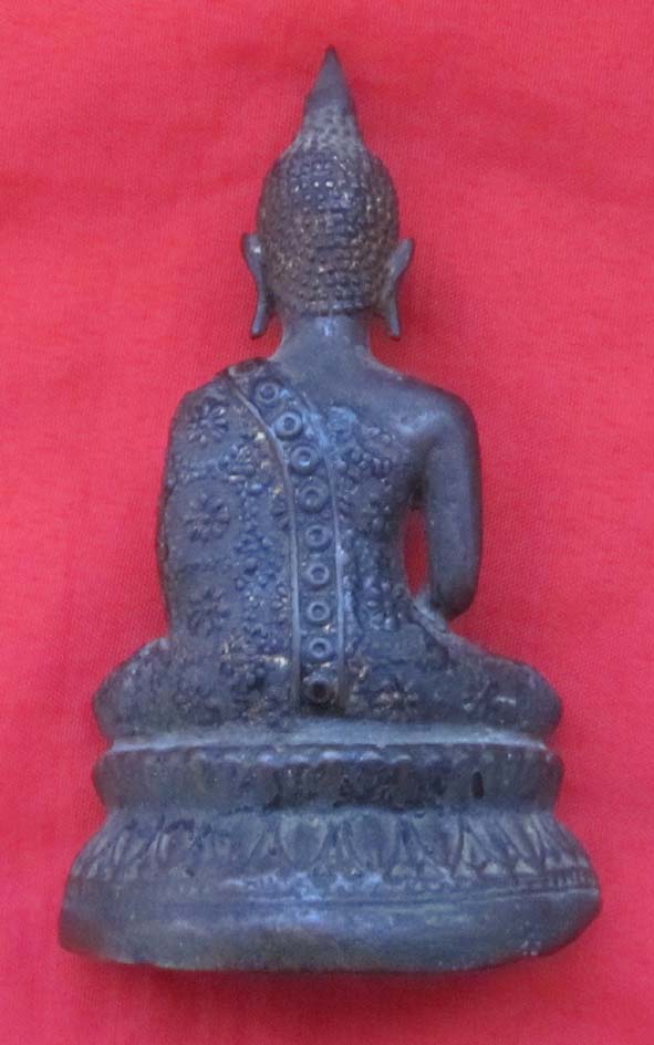 พระบูชายุครัตนะ จีวรดอก ขนาดหน้าตัก 2" 