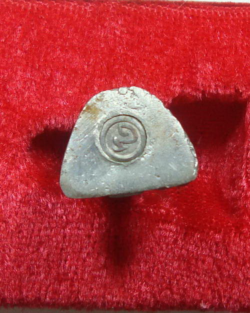 รูปหล่อ เสาร์ห้า สร้างศาลากลาง หลวงปู่คร่ำ วัดวังหว้า ระยอง เนื้อเงิน