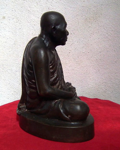 พระบูชาหลวงปู่อ่อน ญาณสิริ ขนาดหน้าตัก ๕ นิ้ว ปี.๒๕๑๗